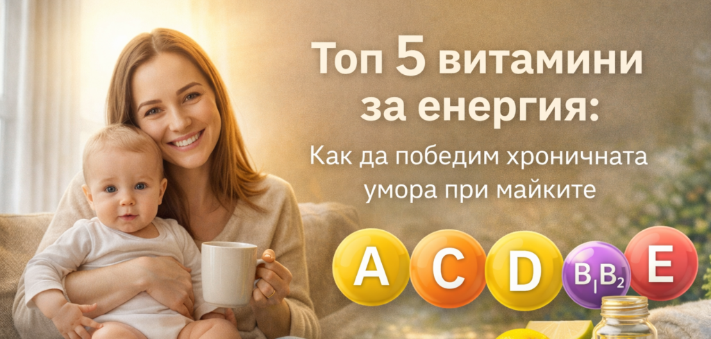 картинка - Топ 5 витамини за енергия: Как да победим хроничната умора при майките