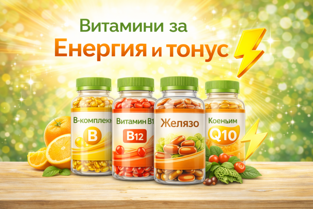 картинка: витамини за енергия и тонус - хармония вита