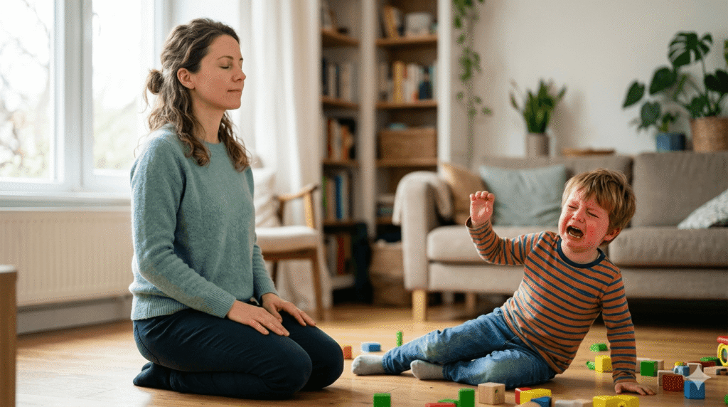картинка: 5 изпитани стратегии да запазиш самообладание, когато детето изгуби контрол