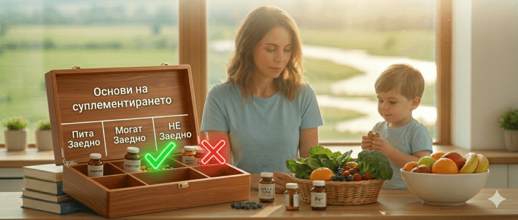 Основи на суплементирането: Кои витамини могат (и не трябва) да се приемат заедно?