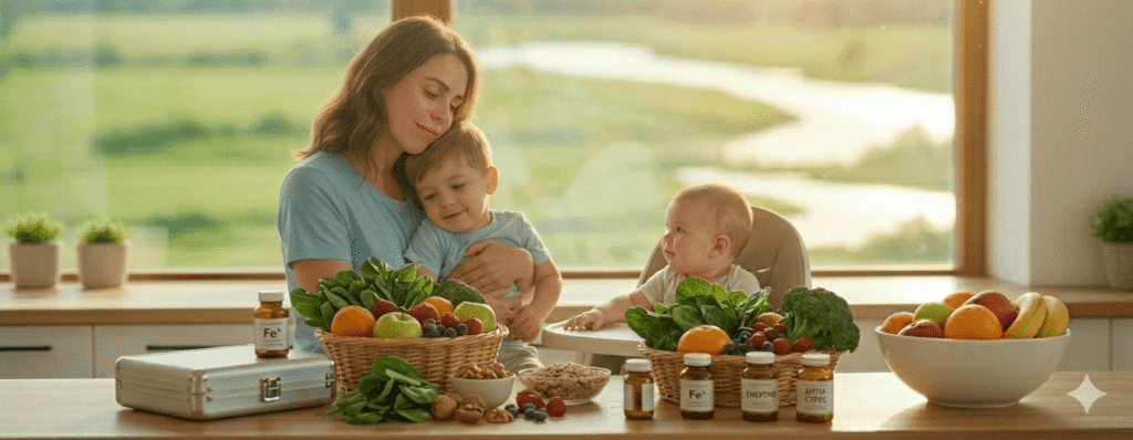 Храна за спокойствие: Как правилното меню помага в борбата с майчинския стрес