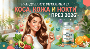 Най-добрите витамини за коса, кожа и нокти през 2026