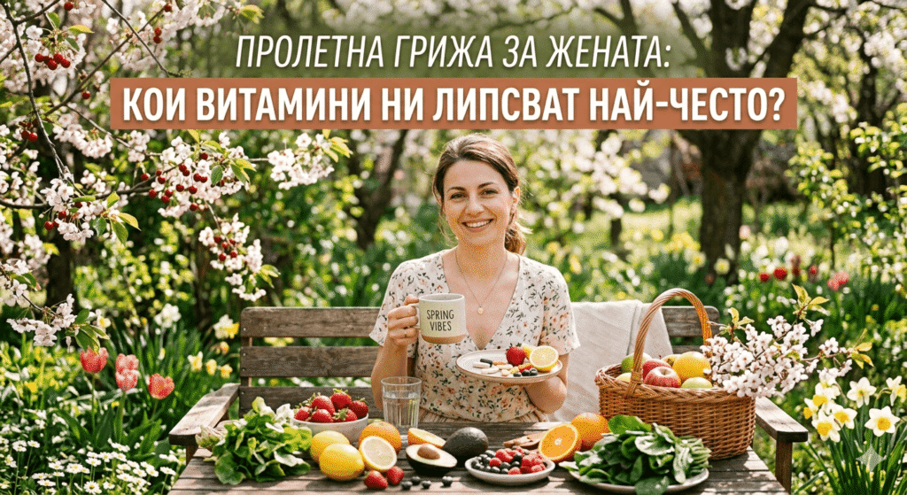 Пролетна грижа за жената: Кои витамини ни липсват най-често?